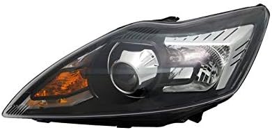 far sol yan far sürücü yan far takımı projektör ön ışık araba farı araba ışık siyah lhd farlar ile uyumlu ford focus II da / daw 2008