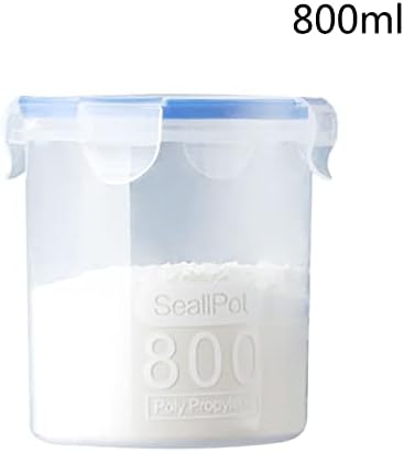 Mutfak saklama kutusu Mühürlü Gıda Koruma Plastik Saklama Kabı Depolama Tankı Tahıl Mühürlü gıda saklama kabı (A, Bir Boyut)