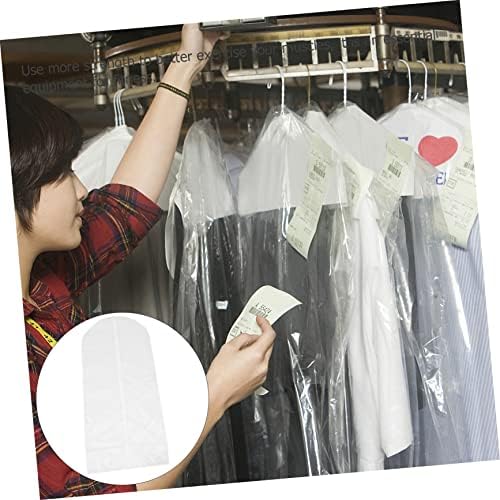 BESTonZON 5 adet Giyim Kapak Elbise Mont Erkekler için Blazer Erkekler için Temizle Organizatör Çanta Elbise Asılı Kapak Takım Elbise