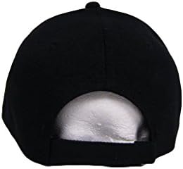 AES Vietnam Veteriner Veteran Siyah İşlemeli yuvarlak şapka Şapka (Akrilik Sert Stil)