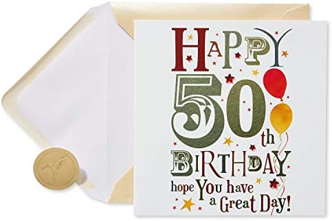 Papirüs 50. Doğum Günü Kartı (Harika Gün)