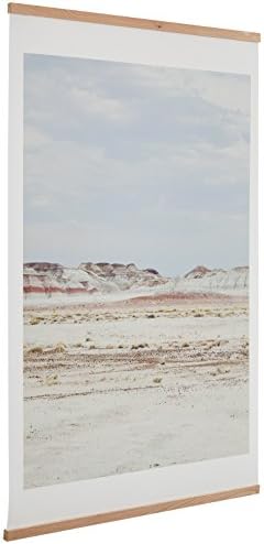 Marka-Ahşap Askılı Perçinli Arizona Çöl Kumu Ufuk Fotoğrafı, 18 x 24