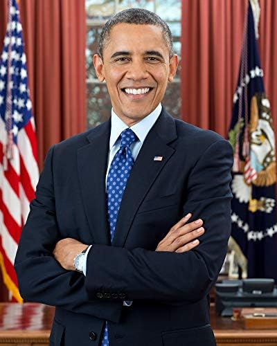 Barack Obama Fotoğrafı-2012'den Kalma Tarihi Sanat Eseri-ABD Başkanı Portresi - (4 x 6) - Parlak