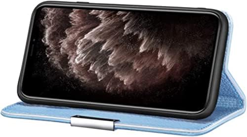 SERDAS iPhone için kılıf 13 Mini / 13 / 13 Pro / 13 Pro Max, Darbeye dayanıklı hakiki deri cüzdan Kılıf Kart Yuvaları TPU Kabuk Kickstand