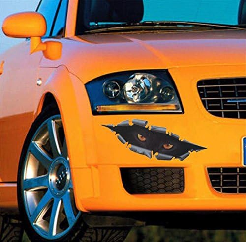 Fochutech 2 ADET Araba Oto Vücut Sticker Kedi Kendinden Yapışkanlı Yan Kamyon Vinil Grafik Çıkartmaları