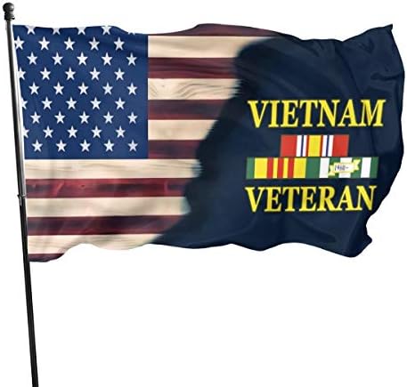 Abd Ordusu Vietnam Veteran Bayrağı-Pirinç Grommets Canlı Renk 3x5 Ayaklar Ev Dekorasyon, Bahçe Dekorasyon, Dış Dekorasyon, Tatil Dekorasyon,