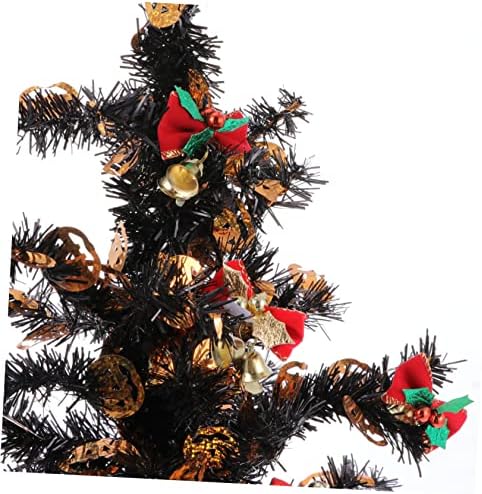 Homoyoyo 6 pcs noel yayı Çelenk Dekor Noel Bells Süs Noel Ağacı Dekorasyon Küçük Yay Bez Charm