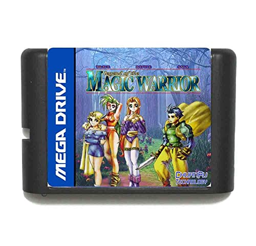 Cesur Savaş Saga efsanesi Sihirli Savaşçı 16 bit MD Oyun Kartı Için Sega Mega Sürücü Genesis-NTSC-U
