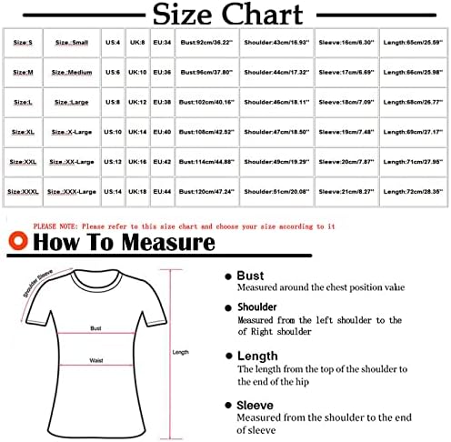 Kadın Büyük Boy T Shirt Moda Mektubu Baskı Grafik Tees Casual Yaz Kısa Kollu Crewneck Bluz Tops