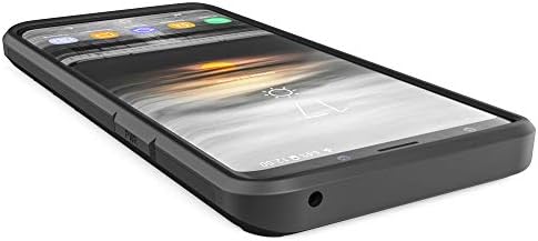 S9 Kılıf, Samsung Galaxy S9 için Güçlü Koruma Koruma Serisi Kılıf istemek-Siyah