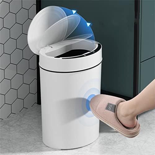 ZYSWP Akıllı Sensör çöp tenekesi Mutfak Banyo Tuvalet çöp tenekesi En İyi Otomatik İndüksiyon Su Geçirmez Kapaklı çöp kutusu (Renk