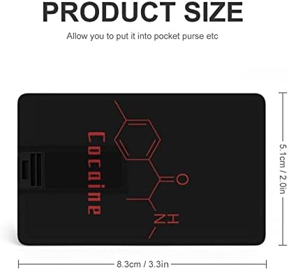 Kokain Formülü Kredi Banka Kartı USB bellek Sürücüler Taşınabilir Memory Stick Anahtar Depolama Sürücüsü 32G