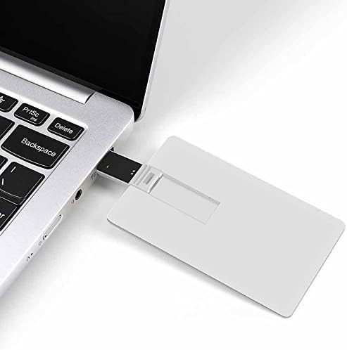 Punk Kafatası USB 2.0 Flash Sürücüler Memory Stick Kredi Kartı Şekli