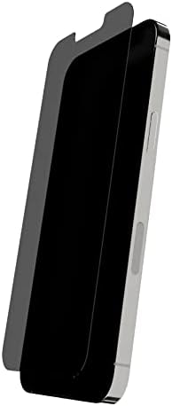 BodyGuardz Saf 3 Gizlilik Ekran Koruyucu için iPhone 14, 2-Yönlü Gizlilik Teknolojisi İle Maksimum Gücü 9 H Anti-Casus Temperli Cam,