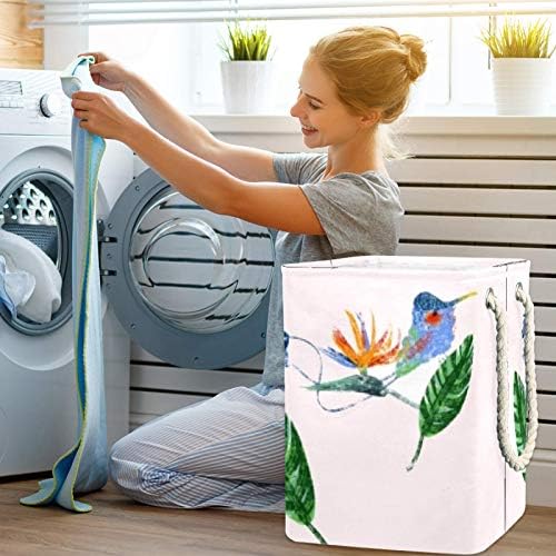 Inhomer Dans Yaprakları 300D Oxford PVC Su Geçirmez Giysiler Sepet Büyük çamaşır sepeti Battaniye Giyim Oyuncaklar Yatak Odası