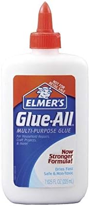 Elmer's Glue-Tamamı Çok Amaçlı Yapıştırıcı, 7,625 Ons, Beyaz (E1324) - 2'li Paket