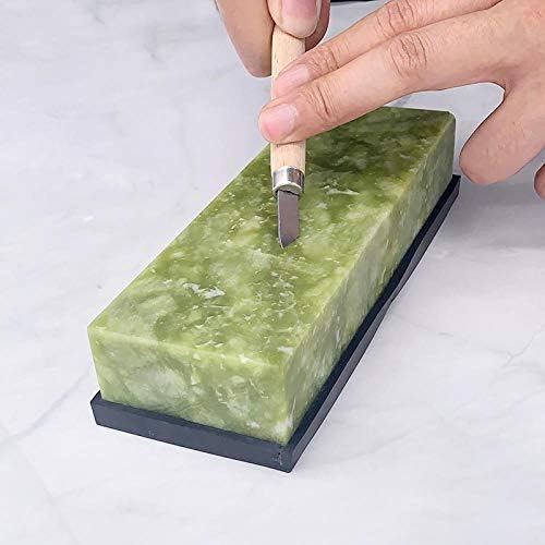 bıçak kalemtıraş taş XXWDDP Doğal Yeşil Akik bileme taşı bıçak kalemtıraş taş İnce Taşlama Parlatma Traş bar mutfak bıçak bileme honlama