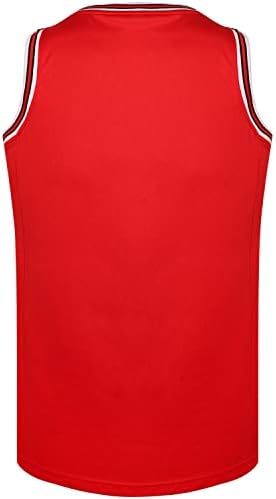 MESOSPERO Boş Basketbol Forması Geri Dönüşümlü erkek Örgü Atletik Spor Gömlek Eğitim Uygulama S-3XL